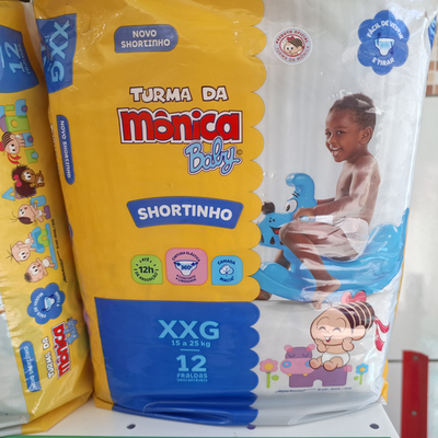 Fraldas TDM Jumbinho short XXG 12unid